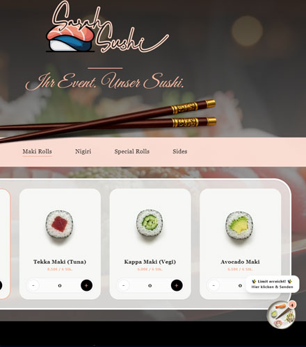 Sushi Catering